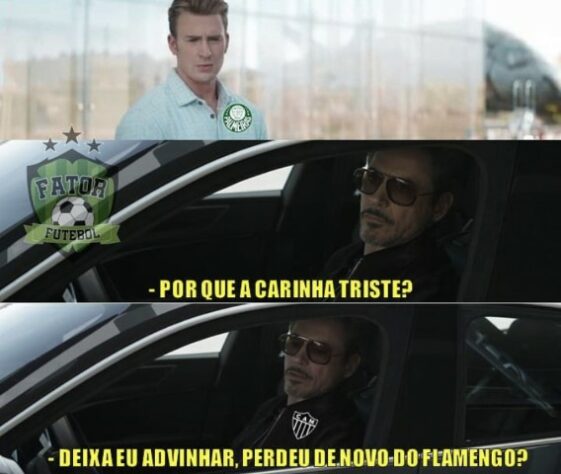 Brasileirão: os melhores memes da vitória do Flamengo por 3 a 1 sobre o Palmeiras, no Allianz Parque