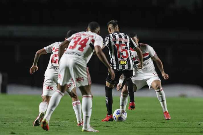 Em jogo válido pela 22ª rodada do Brasileirão 2021, o São Paulo empatou com o Atlético-MG no estádio do Morumbi pelo placar de 0 a 0. A defesa tricolor foi o ponto positivo da equipe com o ataque sendo improdutivo na maior parte do jogo. Confira as notas do São Paulo no LANCE! (por Redação São Paulo) 