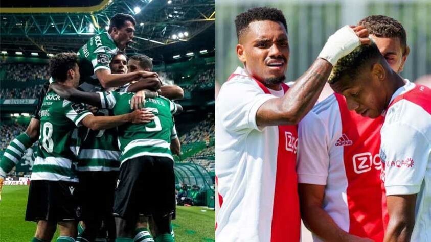 15/09 (quarta-feira) - 16h - SPORTING X AJAX - Em um confronto de atuais campeões de suas ligas nacionais, o Sporting é o vice colocado (com quatro pontos atrás do Benfica) no campeonato português com três vitórias e duas derrotas em cinco jogos, totalizando 11 pontos. O Ajax, equipe dos brasileiros Antony e David Neres, também é vice na liga nacional, com três vitórias, um empate e dez pontos (dois atrás do PSV).