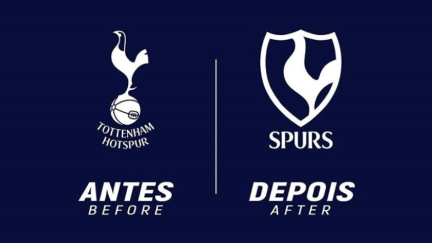 Redesenho de escudos de futebol: Tottenham