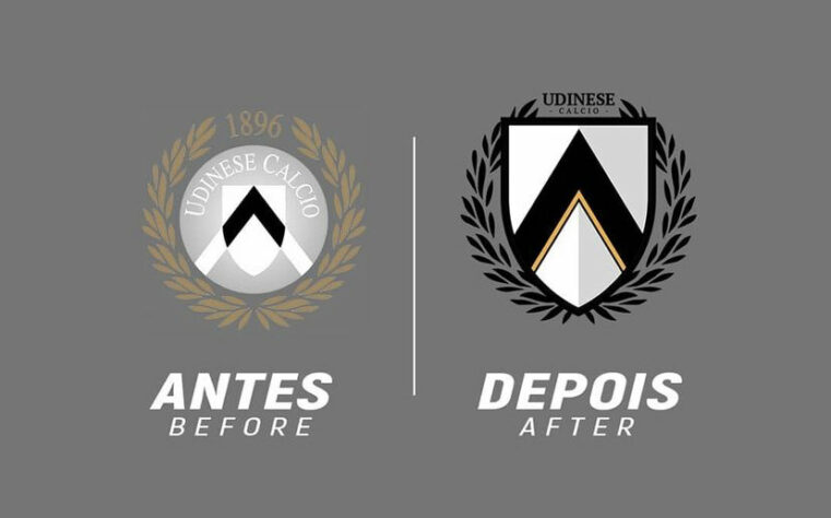 Redesenho de escudos de futebol: Udinese