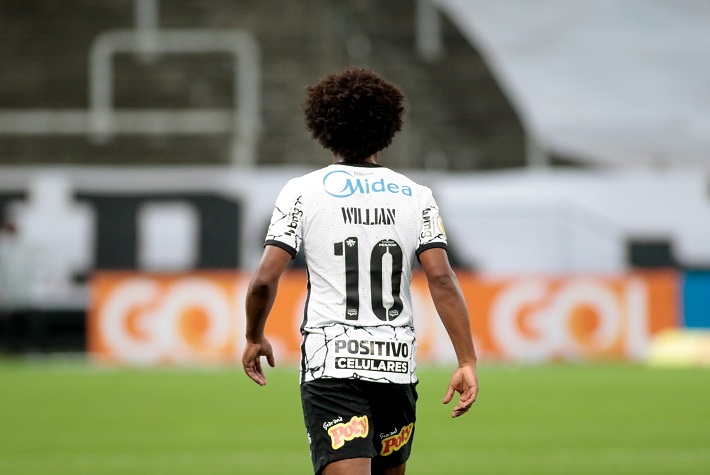 Willian: o ponta ex-Arsenal completou contra o Palmeiras seu segundo jogo como titular pelo Corinthians, e mostrou que pode ser muito útil, com seus dribles e jogadas de velocidade.