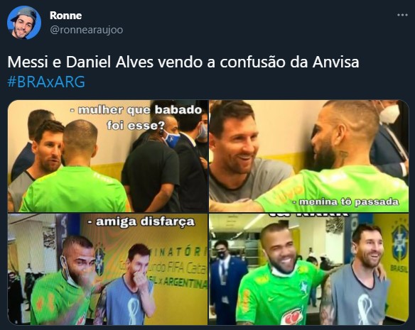 Eliminatórias da Copa do Mundo: Torcedores fazem memes com interrupção de Brasil x Argentina pela Anvisa