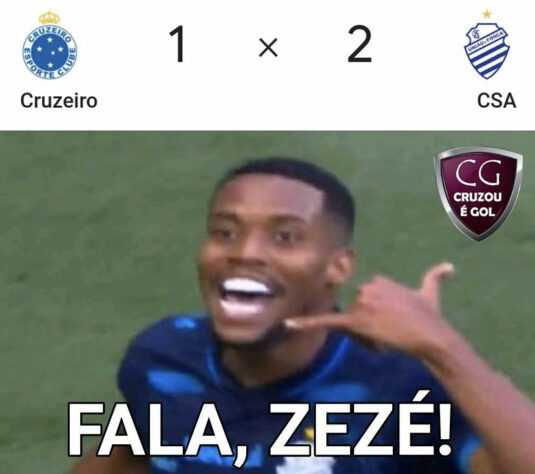 Série B do Brasileirão: os memes de Cruzeiro 1 x 2 CSA