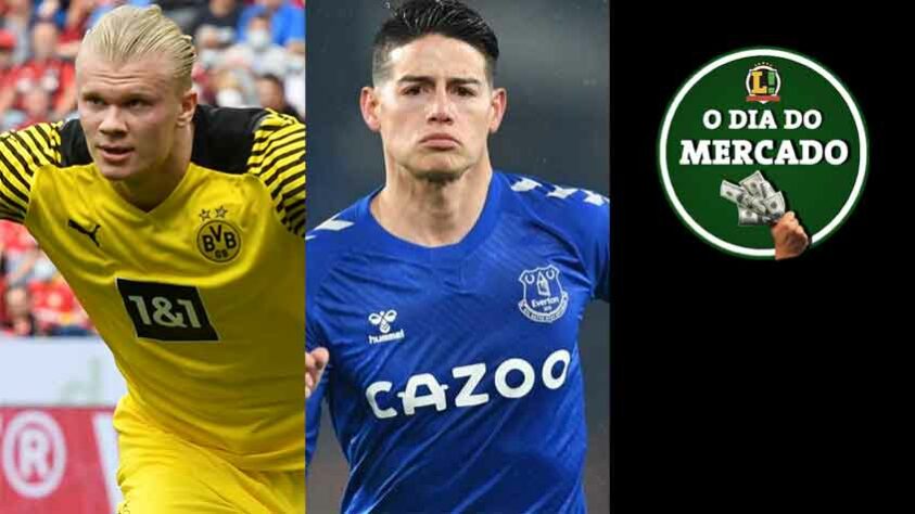 Vivendo grande fase desde que chegou ao Borussia Dortmund e cobiçado por diversos clubes, Haaland atraiu o interesse do Liverpool e o clube inglês vai fazer de tudo para contar com o atacante. O técnico do Everton revelou que James Rodríguez tem interessados em sua contratação. David Luiz é anunciado pelo Flamengo como novo reforço da equipe. Tudo isso e muito mais no fim de semana do Mercado.