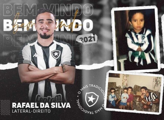 MELOU - Sonho de criança: com família alvinegra, Rafael fechou com o Botafogo e vai defender o clube que torce desde que era criança. A parte financeira não foi a prioridade do lateral-direito na negociação, já que ele deixou pelo caminho uma proposta mais vantajosa neste sentido do Fluminense, time que o revelou, para fechar com o Alvinegro. Por conta das dificuldades financeiras, o salário de Rafael será adequado à realidade dos cofres do Botafogo - e, por isto, longe do que um jogador com o currículo que ele possui poderia pedir. O Fluminense havia oferecido cifras mensais quase três vezes maior comparadas com as do Alvinegro.