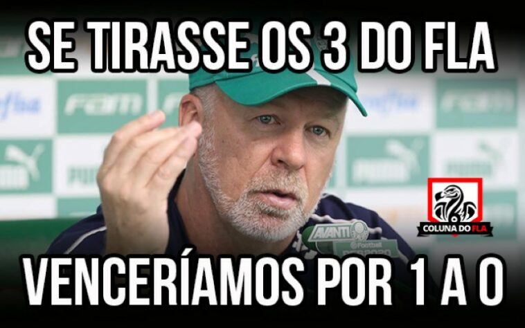 01/12/2019 - Palmeiras 1 x 3 Flamengo - 36ª rodada do Brasileirão.