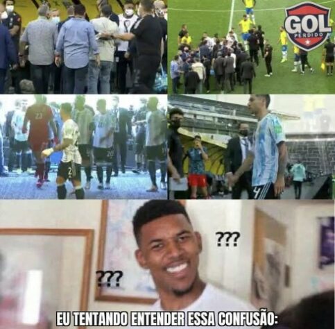 Brasil x Argentina: suspensão do jogo vira meme nas redes sociais; confira