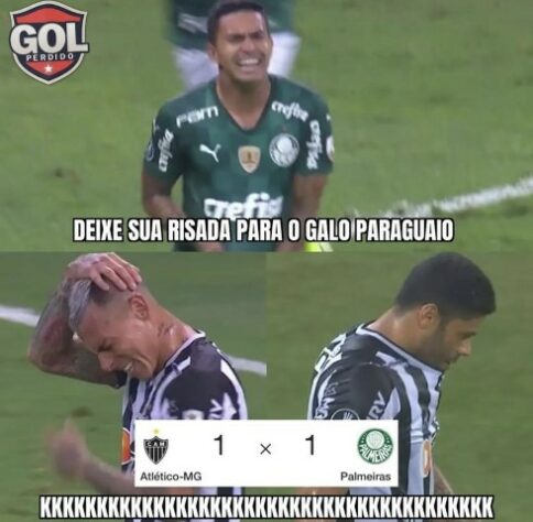 Libertadores da América: memes com o Atlético-MG bombam nas redes sociais após queda para o Palmeiras