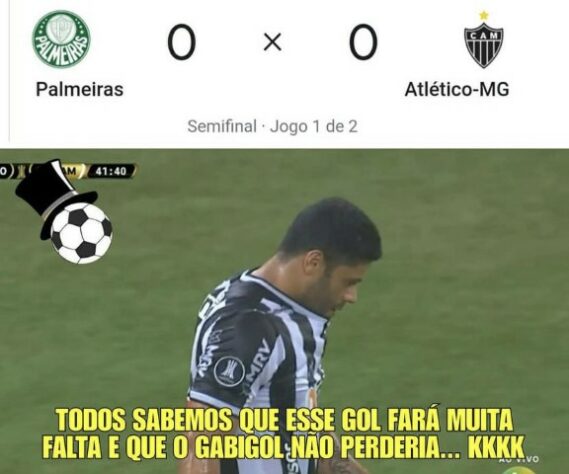 Libertadores da América: os melhores memes de Palmeiras 0 x 0 Atlético-MG