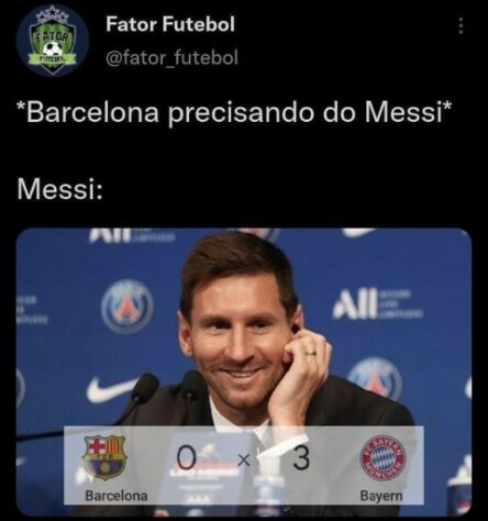 Champions League: os melhores memes de Barcelona 0 x 3 Bayern de Munique