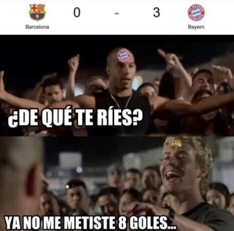 Champions League: os melhores memes de Barcelona 0 x 3 Bayern de Munique