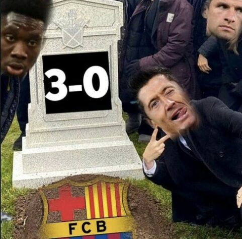 Champions League: os melhores memes de Barcelona 0 x 3 Bayern de Munique