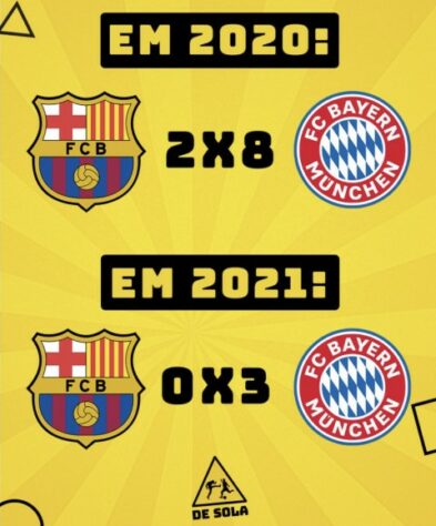 Champions League: os melhores memes de Barcelona 0 x 3 Bayern de Munique