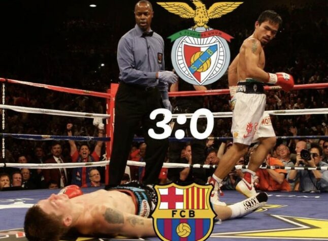 Champions League: Barcelona é alvo de memes após derrota para o Benfica de Jorge Jesus