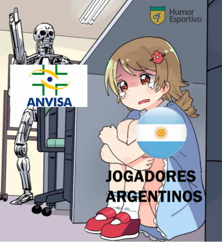 Interrupção do jogo da seleção brasileira vira meme: Anvisa