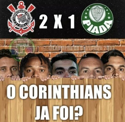 Róger Guedes e Quarteto Fantástico foram protagonistas das brincadeiras da última vitória do Corinthians sobre o Palmeiras.