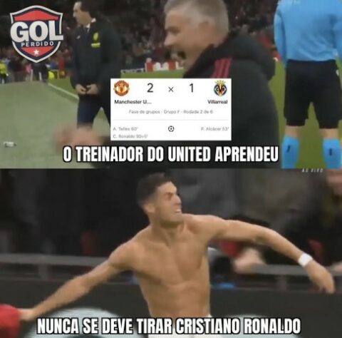 Champions League: os melhores memes de Manchester United 2 x 1 Villarreal