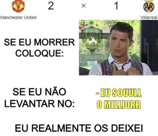 Champions League: os melhores memes de Manchester United 2 x 1 Villarreal