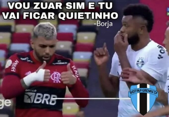 Os melhores memes da vitória do Grêmio sobre o Flamengo, pela 21ª rodada do Brasileirão