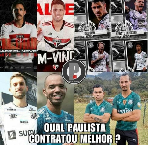 Torcedores brincam com falta de contratações do Palmeiras
