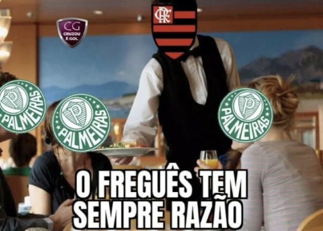 Brasileirão: os melhores memes da vitória do Flamengo por 3 a 1 sobre o Palmeiras, no Allianz Parque