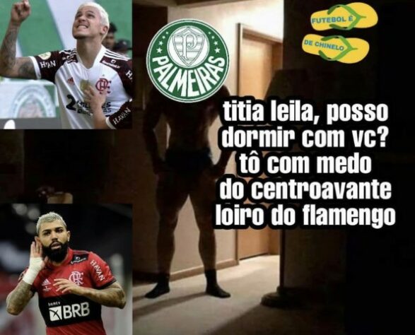 Brasileirão: os melhores memes da vitória do Flamengo por 3 a 1 sobre o Palmeiras, no Allianz Parque