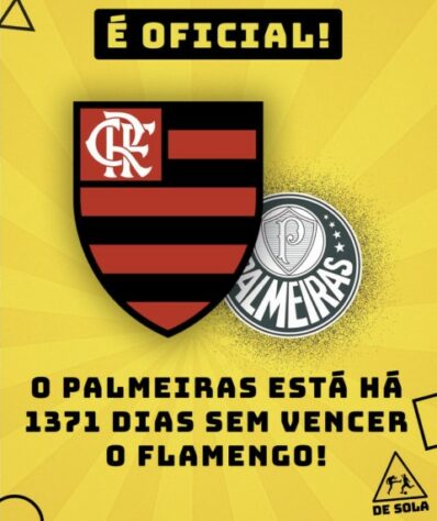 Classificação do Flamengo e revés do Palmeiras são temas de memes; veja -  Corneta FC - UOL