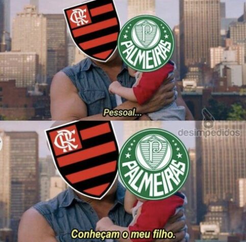 Rivais riem de Flamengo e Palmeiras por derrotas; veja memes