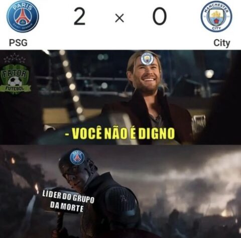 Champions League: os melhores memes de PSG 2 x 0 Manchester City