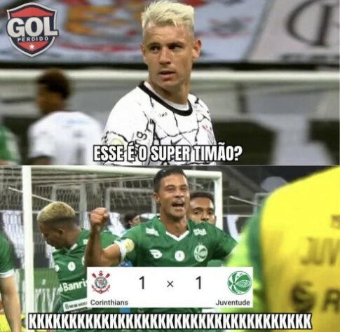 Brasileirão: os melhores memes do empate entre Corinthians e Juventude