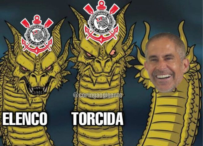 Contra o América-MG, Corinthians chegou ao terceiro empate consecutivo por 1 a 1 e desempenho irritou os torcedores nas redes sociais. Confira na galeria alguns memes! (Por Humor Esportivo)