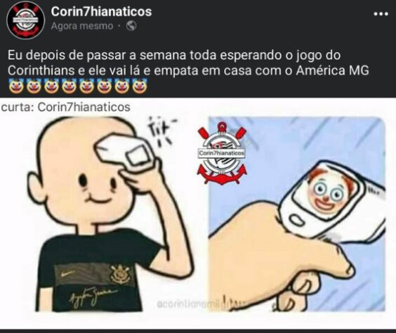 Sylvinho é alvo de memes dos corintianos