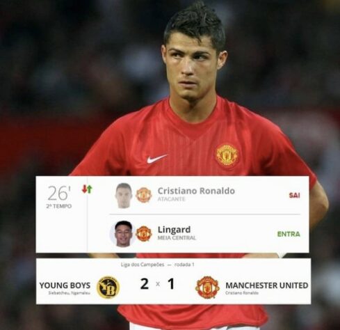 Champions League: os melhores memes de Young Boys 2 x 1 Manchester United