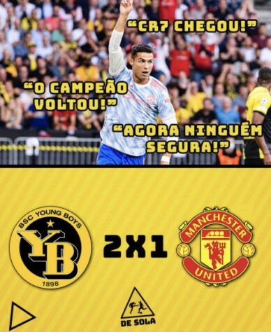 Champions League: os melhores memes de Young Boys 2 x 1 Manchester United