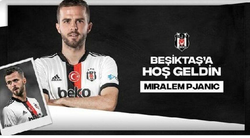 FECHADO - O Besiktas oficializou a chegada do meia Pjanic, que estava no Barcelona e chega por empréstimo até o final da temporada.