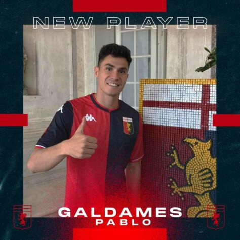 FECHADO - Sem contrato desde que deixou o Vélez Sarfield, Pablo Galdames foi anunciado pelo Genoa como a nova contratação do clube italiano.