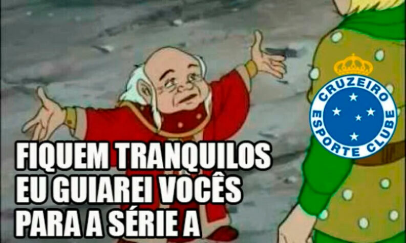 O Cruzeiro é o único time do primeiro escalão a disputar a Série B do Brasileirão por três temporadas consecutivas.