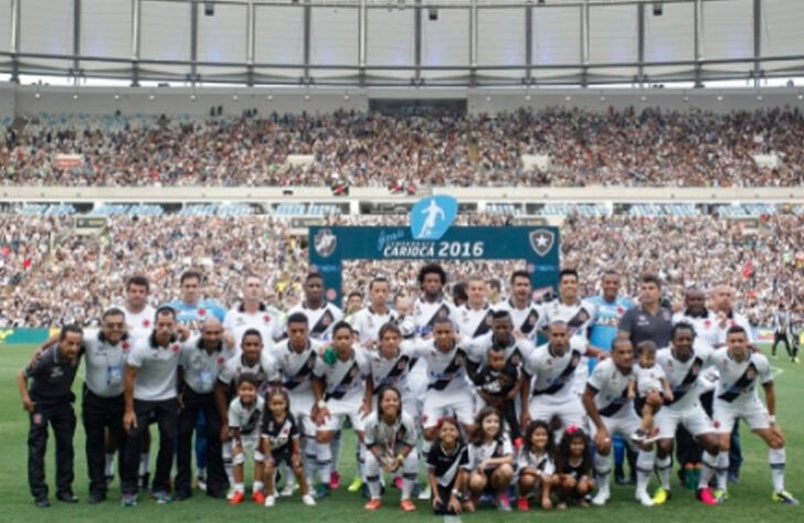 Vasco (9,6 milhões de torcedores) - 2 títulos: Dois estaduais (2015 e 2016).