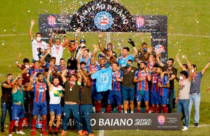 Bahia (2,68 milhões de torcedores) - 8 títulos: Duas Copas do Nordeste (2017 e 2021) e seis estaduais (2012, 2014, 2015, 2018, 2019 e 2020).