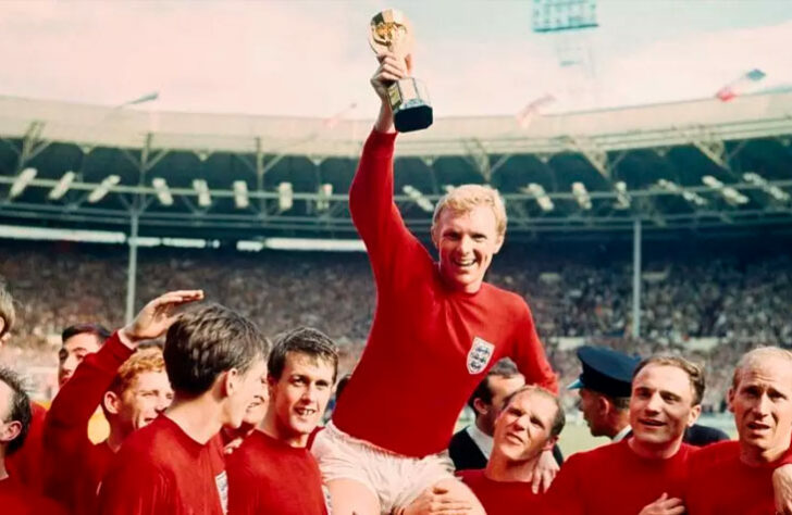 Inglaterra em 1966: Campeã / O English Team venceu a Alemanha por 4 a 2 na decisão