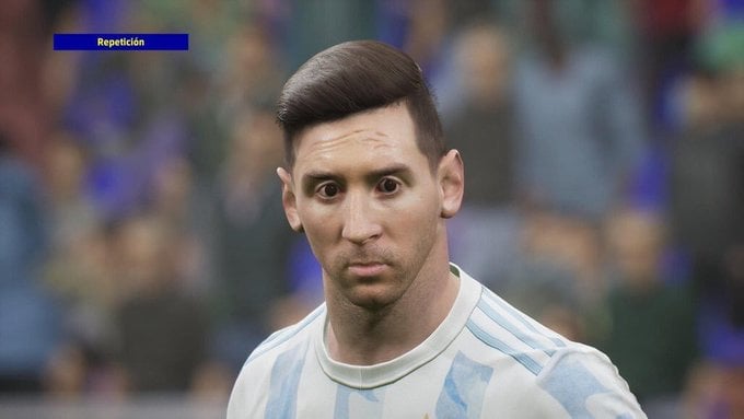 O rosto de Lionel Messi, embaixador do jogo eletrônico, foi o principal motivo para zoeiras.