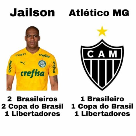 Tentativa frustrada de anulação do jogo contra o Palmeiras pela Libertadores faz Galo ser alvo de memes nas redes sociais.