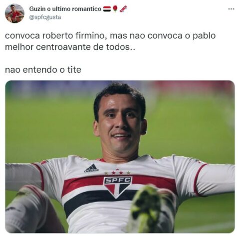 Lista divulgada por Tite rendeu memes e comentários nas redes sociais.