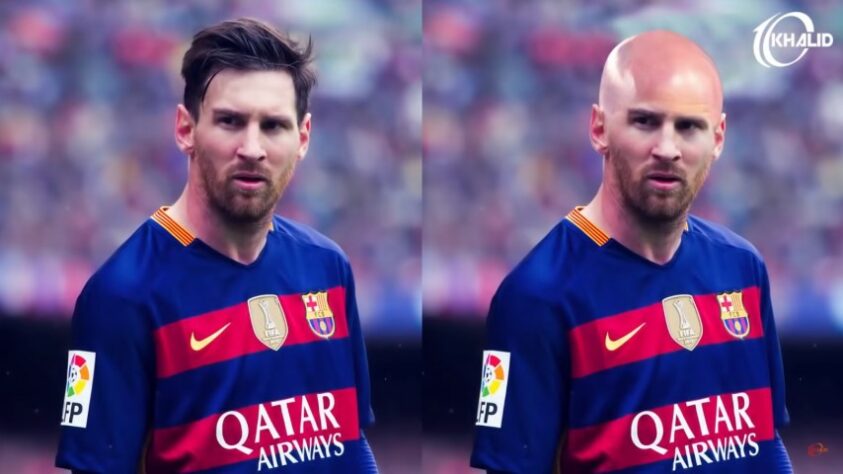 imagens do messi careca