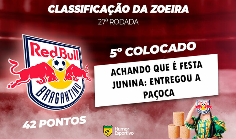 Classificação da Zoeira: 27ª rodada do Brasileirão