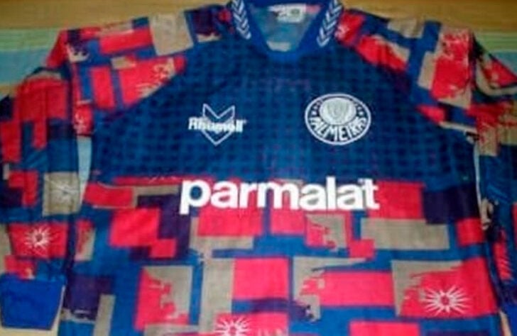 Camisa de goleiro do Palmeiras de 1995.