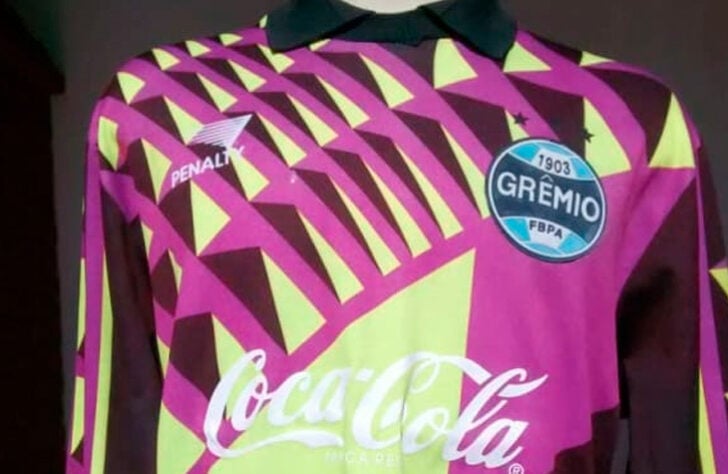 Camisa de goleiro do Grêmio de 1994.