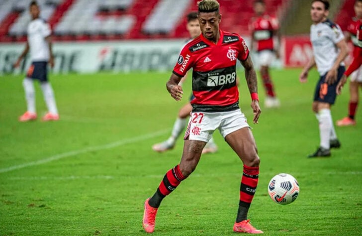 30ª posição: Bruno Henrique, 32 anos - Atacante (brasileiro) - Clube: Flamengo - Valor de mercado: 3,5 milhões de euros / 19,5 milhões de reais