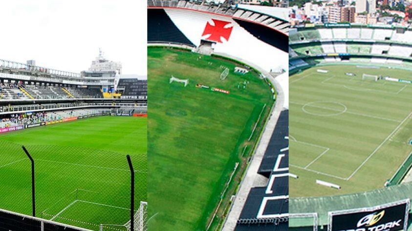 A Vila Belmiro, casa do Santos, completou 105 anos de sua abertura no último dia 12. Foi o centenário da entrega do estádio, que recebeu o seu primeiro jogo dez dias depois de pronto, em 22 de outubro de 1916. Confira aqui os 20 estádios mais antigos do Brasil que existem até hoje! (estádios totalmente reformados que mantiveram o nome inicial também entram na lista).